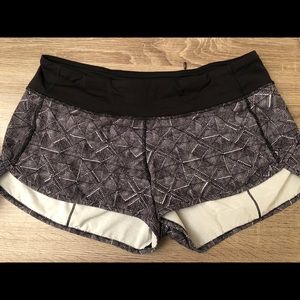 Lululemon Speed Shorts size 8